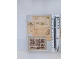 1920/23, umfangreiche Sammlung mit über 4600 Briefen, Karten und Ganzsachen. Dabei interessante Frankaturen, Blockeinheiten, 
