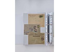 1920/23, umfangreiche Sammlung mit über 4600 Briefen, Karten und Ganzsachen. Dabei interessante Frankaturen, Blockeinheiten, 