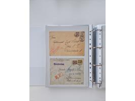 1920/23, umfangreiche Sammlung mit über 4600 Briefen, Karten und Ganzsachen. Dabei interessante Frankaturen, Blockeinheiten, 