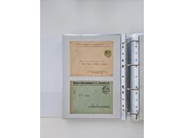 1920/23, umfangreiche Sammlung mit über 4600 Briefen, Karten und Ganzsachen. Dabei interessante Frankaturen, Blockeinheiten, 