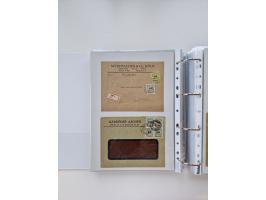 1920/23, umfangreiche Sammlung mit über 4600 Briefen, Karten und Ganzsachen. Dabei interessante Frankaturen, Blockeinheiten, 