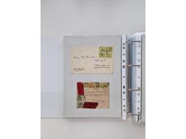 1920/23, umfangreiche Sammlung mit über 4600 Briefen, Karten und Ganzsachen. Dabei interessante Frankaturen, Blockeinheiten, 