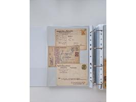 1920/23, umfangreiche Sammlung mit über 4600 Briefen, Karten und Ganzsachen. Dabei interessante Frankaturen, Blockeinheiten, 