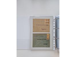 1920/23, umfangreiche Sammlung mit über 4600 Briefen, Karten und Ganzsachen. Dabei interessante Frankaturen, Blockeinheiten, 