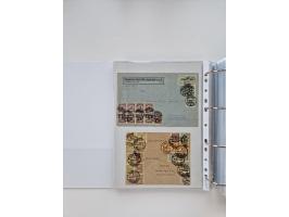 1920/23, umfangreiche Sammlung mit über 4600 Briefen, Karten und Ganzsachen. Dabei interessante Frankaturen, Blockeinheiten, 