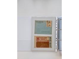 1920/23, umfangreiche Sammlung mit über 4600 Briefen, Karten und Ganzsachen. Dabei interessante Frankaturen, Blockeinheiten, 