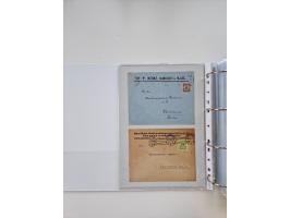 1920/23, umfangreiche Sammlung mit über 4600 Briefen, Karten und Ganzsachen. Dabei interessante Frankaturen, Blockeinheiten, 