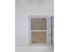 1920/23, umfangreiche Sammlung mit über 4600 Briefen, Karten und Ganzsachen. Dabei interessante Frankaturen, Blockeinheiten, 