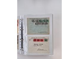 1920/23, umfangreiche Sammlung mit über 4600 Briefen, Karten und Ganzsachen. Dabei interessante Frankaturen, Blockeinheiten, 