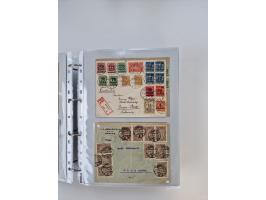 1920/23, umfangreiche Sammlung mit über 4600 Briefen, Karten und Ganzsachen. Dabei interessante Frankaturen, Blockeinheiten, 