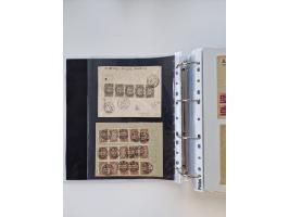 1920/23, umfangreiche Sammlung mit über 4600 Briefen, Karten und Ganzsachen. Dabei interessante Frankaturen, Blockeinheiten, 