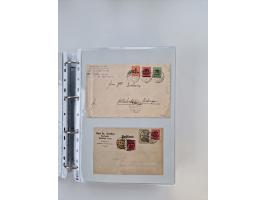 1920/23, umfangreiche Sammlung mit über 4600 Briefen, Karten und Ganzsachen. Dabei interessante Frankaturen, Blockeinheiten, 