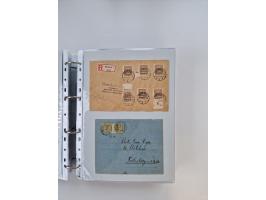 1920/23, umfangreiche Sammlung mit über 4600 Briefen, Karten und Ganzsachen. Dabei interessante Frankaturen, Blockeinheiten, 