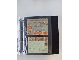 1920/23, umfangreiche Sammlung mit über 4600 Briefen, Karten und Ganzsachen. Dabei interessante Frankaturen, Blockeinheiten, 