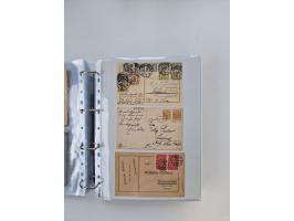1920/23, umfangreiche Sammlung mit über 4600 Briefen, Karten und Ganzsachen. Dabei interessante Frankaturen, Blockeinheiten, 
