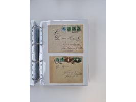 1920/23, umfangreiche Sammlung mit über 4600 Briefen, Karten und Ganzsachen. Dabei interessante Frankaturen, Blockeinheiten, 