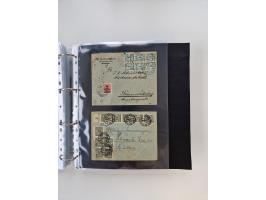 1920/23, umfangreiche Sammlung mit über 4600 Briefen, Karten und Ganzsachen. Dabei interessante Frankaturen, Blockeinheiten, 