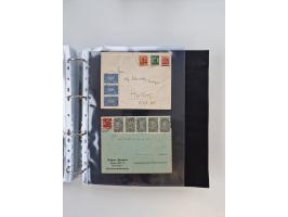 1920/23, umfangreiche Sammlung mit über 4600 Briefen, Karten und Ganzsachen. Dabei interessante Frankaturen, Blockeinheiten, 