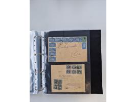 1920/23, umfangreiche Sammlung mit über 4600 Briefen, Karten und Ganzsachen. Dabei interessante Frankaturen, Blockeinheiten, 