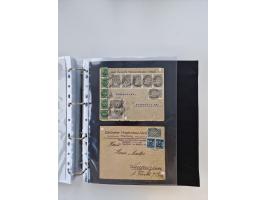 1920/23, umfangreiche Sammlung mit über 4600 Briefen, Karten und Ganzsachen. Dabei interessante Frankaturen, Blockeinheiten, 