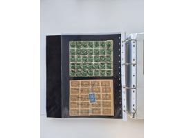 1920/23, umfangreiche Sammlung mit über 4600 Briefen, Karten und Ganzsachen. Dabei interessante Frankaturen, Blockeinheiten, 