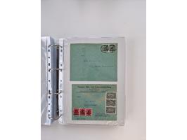 1920/23, umfangreiche Sammlung mit über 4600 Briefen, Karten und Ganzsachen. Dabei interessante Frankaturen, Blockeinheiten, 