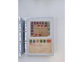 1920/23, umfangreiche Sammlung mit über 4600 Briefen, Karten und Ganzsachen. Dabei interessante Frankaturen, Blockeinheiten, 