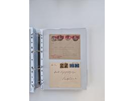 1920/23, umfangreiche Sammlung mit über 4600 Briefen, Karten und Ganzsachen. Dabei interessante Frankaturen, Blockeinheiten, 