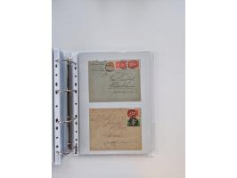 1920/23, umfangreiche Sammlung mit über 4600 Briefen, Karten und Ganzsachen. Dabei interessante Frankaturen, Blockeinheiten, 