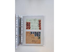 1920/23, umfangreiche Sammlung mit über 4600 Briefen, Karten und Ganzsachen. Dabei interessante Frankaturen, Blockeinheiten, 