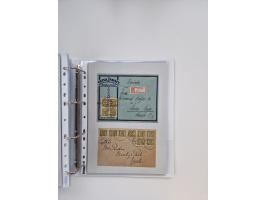 1920/23, umfangreiche Sammlung mit über 4600 Briefen, Karten und Ganzsachen. Dabei interessante Frankaturen, Blockeinheiten, 