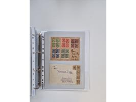 1920/23, umfangreiche Sammlung mit über 4600 Briefen, Karten und Ganzsachen. Dabei interessante Frankaturen, Blockeinheiten, 