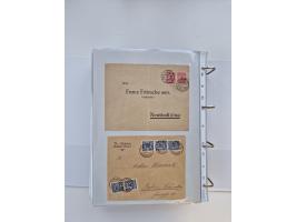 1920/23, umfangreiche Sammlung mit über 4600 Briefen, Karten und Ganzsachen. Dabei interessante Frankaturen, Blockeinheiten, 