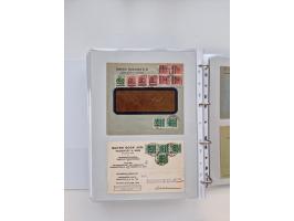 1920/23, umfangreiche Sammlung mit über 4600 Briefen, Karten und Ganzsachen. Dabei interessante Frankaturen, Blockeinheiten, 