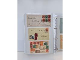 1920/23, umfangreiche Sammlung mit über 4600 Briefen, Karten und Ganzsachen. Dabei interessante Frankaturen, Blockeinheiten, 