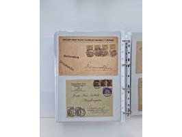 1920/23, umfangreiche Sammlung mit über 4600 Briefen, Karten und Ganzsachen. Dabei interessante Frankaturen, Blockeinheiten, 