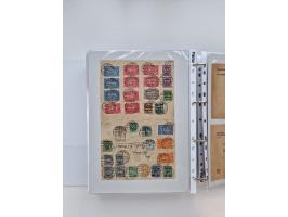 1920/23, umfangreiche Sammlung mit über 4600 Briefen, Karten und Ganzsachen. Dabei interessante Frankaturen, Blockeinheiten, 