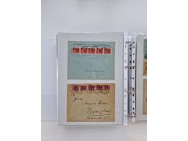 1920/23, umfangreiche Sammlung mit über 4600 Briefen, Karten und Ganzsachen. Dabei interessante Frankaturen, Blockeinheiten, 