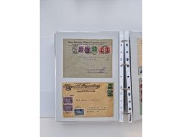 1920/23, umfangreiche Sammlung mit über 4600 Briefen, Karten und Ganzsachen. Dabei interessante Frankaturen, Blockeinheiten, 