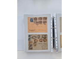 1920/23, umfangreiche Sammlung mit über 4600 Briefen, Karten und Ganzsachen. Dabei interessante Frankaturen, Blockeinheiten, 