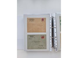 1920/23, umfangreiche Sammlung mit über 4600 Briefen, Karten und Ganzsachen. Dabei interessante Frankaturen, Blockeinheiten, 
