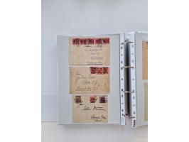 1920/23, umfangreiche Sammlung mit über 4600 Briefen, Karten und Ganzsachen. Dabei interessante Frankaturen, Blockeinheiten, 