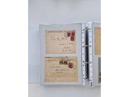 1920/23, umfangreiche Sammlung mit über 4600 Briefen, Karten und Ganzsachen. Dabei interessante Frankaturen, Blockeinheiten, 
