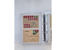 1920/23, umfangreiche Sammlung mit über 4600 Briefen, Karten und Ganzsachen. Dabei interessante Frankaturen, Blockeinheiten, 