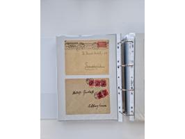 1920/23, umfangreiche Sammlung mit über 4600 Briefen, Karten und Ganzsachen. Dabei interessante Frankaturen, Blockeinheiten, 