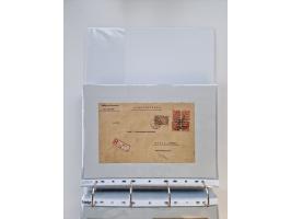 1920/23, umfangreiche Sammlung mit über 4600 Briefen, Karten und Ganzsachen. Dabei interessante Frankaturen, Blockeinheiten, 