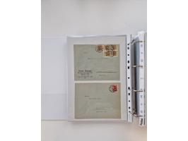 1920/23, umfangreiche Sammlung mit über 4600 Briefen, Karten und Ganzsachen. Dabei interessante Frankaturen, Blockeinheiten, 
