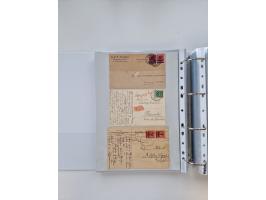 1920/23, umfangreiche Sammlung mit über 4600 Briefen, Karten und Ganzsachen. Dabei interessante Frankaturen, Blockeinheiten, 