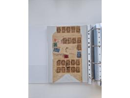 1920/23, umfangreiche Sammlung mit über 4600 Briefen, Karten und Ganzsachen. Dabei interessante Frankaturen, Blockeinheiten, 