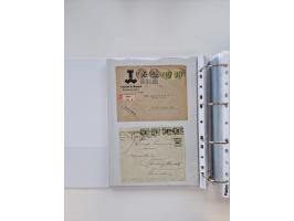 1920/23, umfangreiche Sammlung mit über 4600 Briefen, Karten und Ganzsachen. Dabei interessante Frankaturen, Blockeinheiten, 